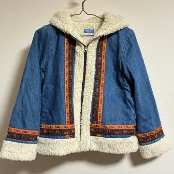 빔즈 보이 데님 보아 블루종 로리안 보아 안감 아우터