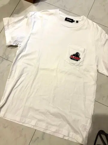 XLARGE 화이트 포켓T셔츠 M