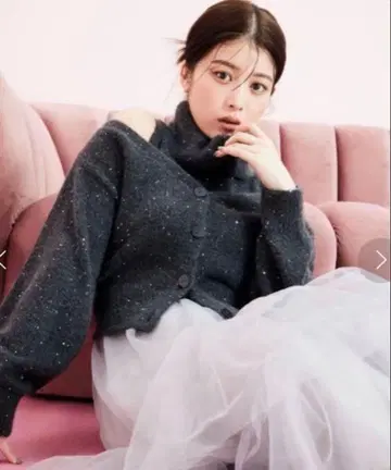 스나이델 스팽글 니트 가디건 & 니트 풀오버