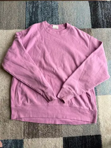 Champion Reverse Weave 무지 핑크