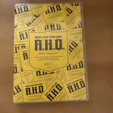 WEST. LIVE TOUR 2025 A.H.O. DVD 일반ver