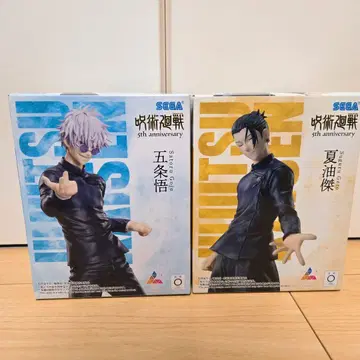 주술회전 고죠 사토루 게토 스구루 라운드원 한정판 피규어 2체 세트