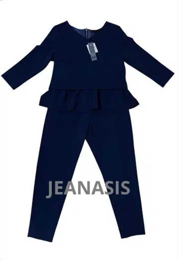 [ 새상품급 택 포함 ] 지나시스 립 페플럼 셋업