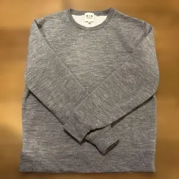 그레이 크루넥 스웨터 L