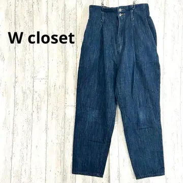 더블 클로젯 Wcloset 데님 팬츠 [ F ] 하이웨스트 청바지