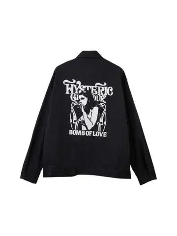 HYSTERIC GLAMOUR SMOKING GIRL 워크 자켓 M
