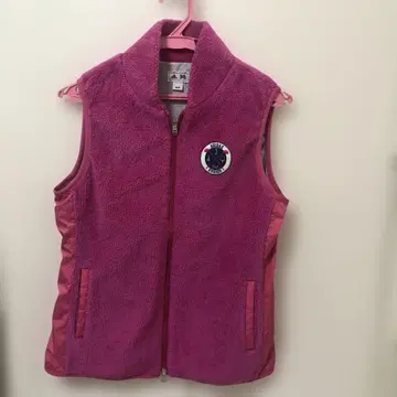 adidas 핑크 플리스 베스트 여성용