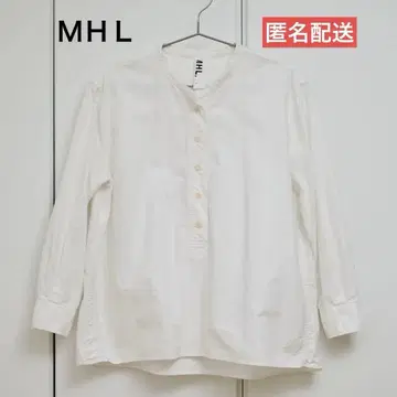 MHL 밴드 카라 셔츠