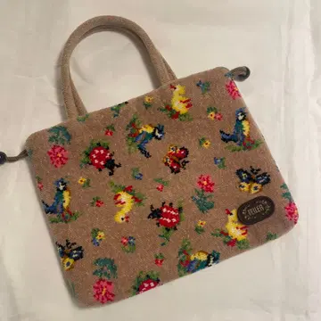 하이디 백 베이지 손잡이 복조리 백