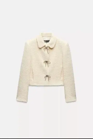 zara 리본 트위드 자켓 S 사이즈