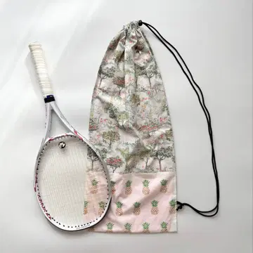 테니스 라켓 백 파인애플 패턴 라켓 케이스 요가 매트 케이스
