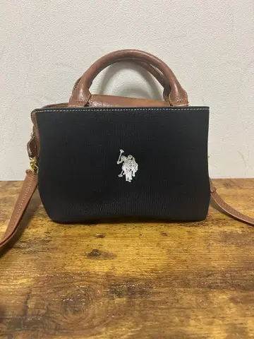 폴로 랄프 로렌 미니 숄더백 블랙 브라운