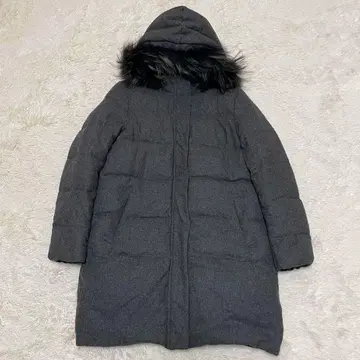 새상품급 스픽앤스팬 다운 코트 리버서블 후드 퍼 L 사이즈