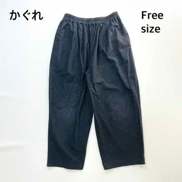 6559 [새상품급] 카구레 와이드 팬츠 코튼 가우초