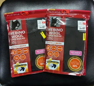 [ 2세트 ] 워크맨 여성용 메리노울 100 긴팔 크루넥 M 사이즈