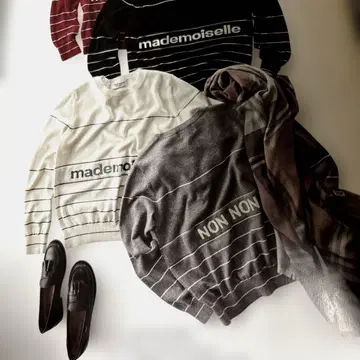 마드모아젤 논논 면모 스웨터