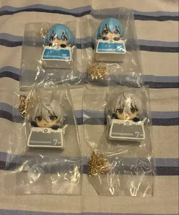 블루 록 캬라쿠 외출 피규어 가챠 나기 히오리 4점