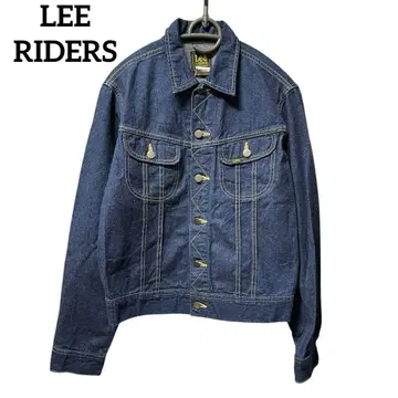 LEE RIDERS 리 데님 자켓 다크 네이비 구제 의류 남성용