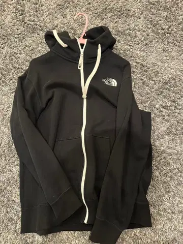 THE NORTH FACE 블랙 집업 후드티