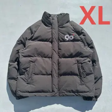 90 로고 리치 퍼퍼 재킷 XL