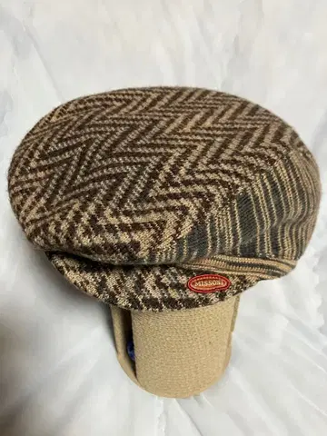 MISSOMA 헤링본 헌팅모자 새상품