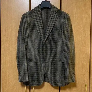 Drake's/건 클럽 체크 자켓/사이즈 34