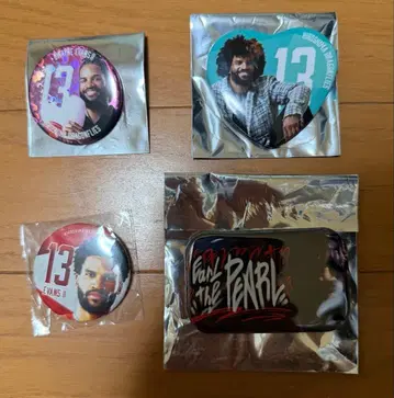 히로시마 드래곤플라이즈 드웨인 에반스 캔뱃지 세트 4개