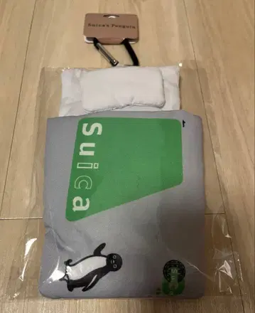 Suica 펭귄 캐리 이불 그린