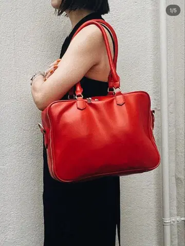 Mothersbag 빨간색 핸드백 숄더백 마더백