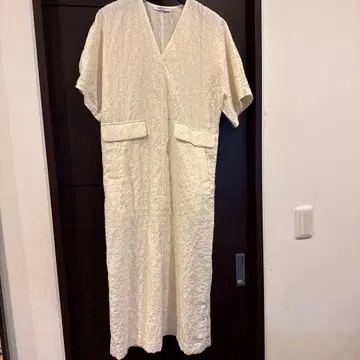 BEAUTY&YOUTH 아이보리 셔츠 원피스 반팔