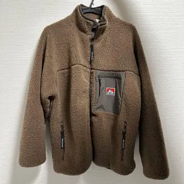 브라운 플리스 자켓 집업
