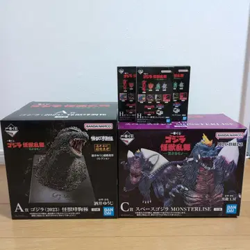 제일복권 고질라 괴수난무-날뛰는 것- A상+C상 세트