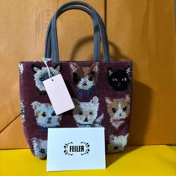 새상품 FEILER 페이러 러브리캣츠 고양이 고양이 백