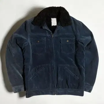 코듀로이 보아 옷깃 플리스 자켓