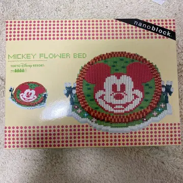 디즈니 리조트 나노블록 화단 미키 블록