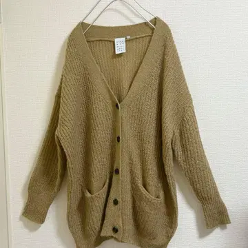 케이타 마루야마 니코앤드 가디건 포근한 모헤어 니트 겉옷