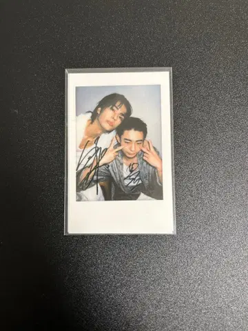 [ 오쿠노 소 & 토요다 유다이 ] 사인 포함 폴라로이드 사진