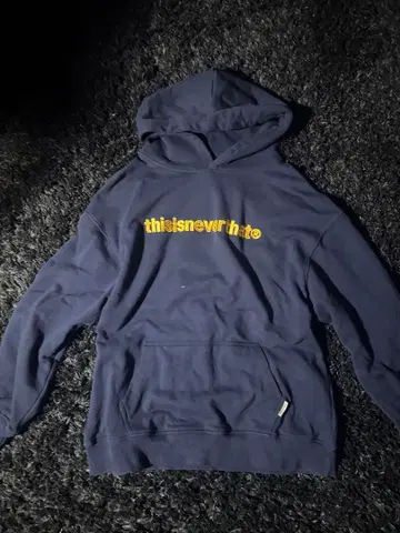 thisisneverhate 네이비 후드티