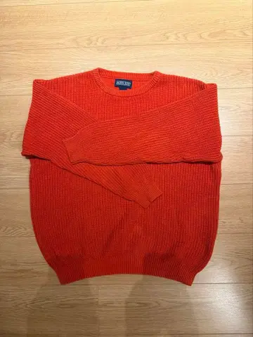 랜즈엔드 LANDS'END 코튼 니트 USA 제조