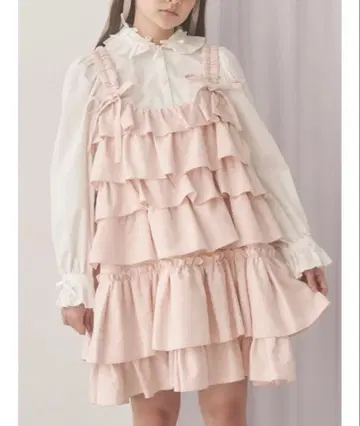 merry jenny 휘핑 크림 미니 원피스