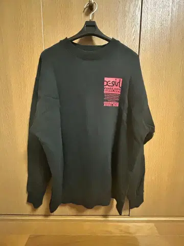 x-girl 블랙 트레이닝복 S