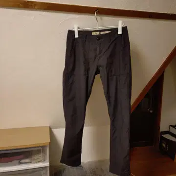 JAPAN BLUE JEANS ROCCO 워크 팬츠 다크 그레이