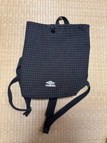 UMBRO 체크 무늬 냅색