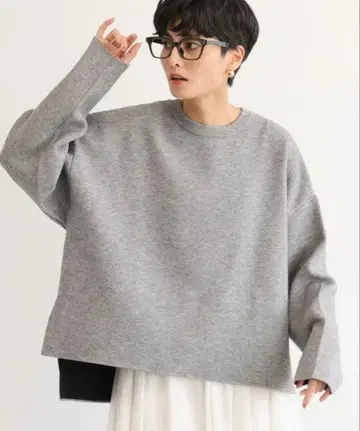 밴야드 스톰 리버서블 니트 (그레이 x 블랙)