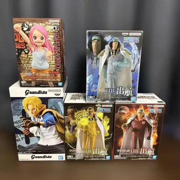 [ 미개봉 새상품 ] 원피스 피규어 묶음 판매 5체 세트