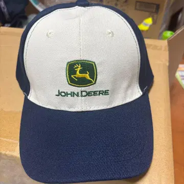 John Deere 캡 네이비/화이트
