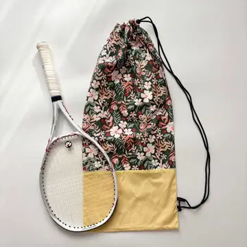 꽃무늬 라켓 가방 라켓 케이스
