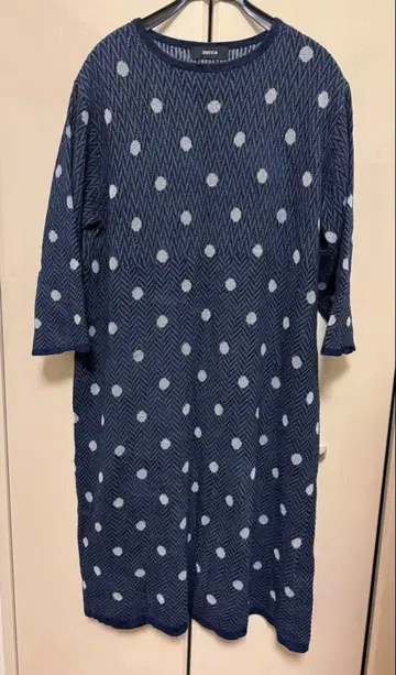 zucca 주카 니트 원피스 도트 M