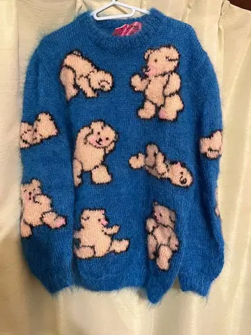 Lig Newmani 호주산 디자인 스웨터 곰돌이 한정판