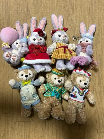 디즈니 더피 스텔라 루 인형 배지 묶음 판매